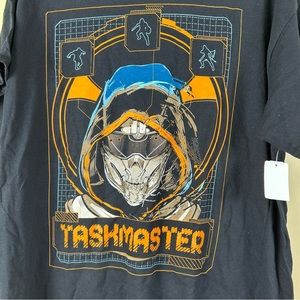 New Marvel TaskMaster Mens Tee Shirt Black Widow Graphic Avengers Villain XL NWT